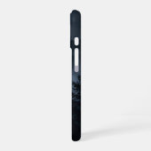 Full Moon Over Misty Forest Dark Case iPhone 16ケース (左側面)