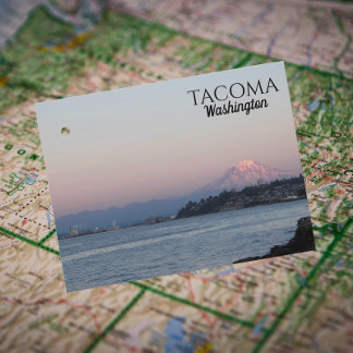 Full Moon Over Tacoma,ワシントン・トラベル ポストカード