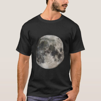 Full Moon Phase Space Love Photography Astronomy Tシャツ