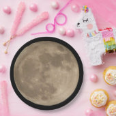 Full Moon Plates Super Moon Party Paper Plates ペーパープレート (パーティー)