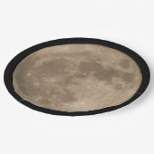 Full Moon Plates Super Moon Party Paper Plates ペーパープレート (アングル)