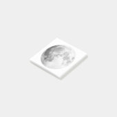 Full Moon Post It Notes/ホワイト ポストイット (アングル)