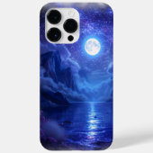 Full Moon Reflection iPhone 14 Pro最大ケース Case-Mate iPhoneケース (裏面)