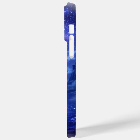 Full Moon Reflection iPhone 14 Pro最大ケース Case-Mate iPhoneケース (裏面 / 左)