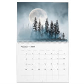 Full Moon Reflections 2026 Calendar カレンダー (2月 2026)