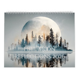 Full Moon Reflections 2026 Calendar カレンダー