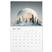 Full Moon Reflections 2026 Calendar カレンダー (3月 2027)
