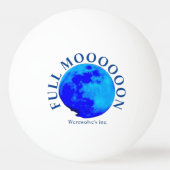 Full Moon Wolves inc Ping Pong Ball 卓球ボール (裏面)
