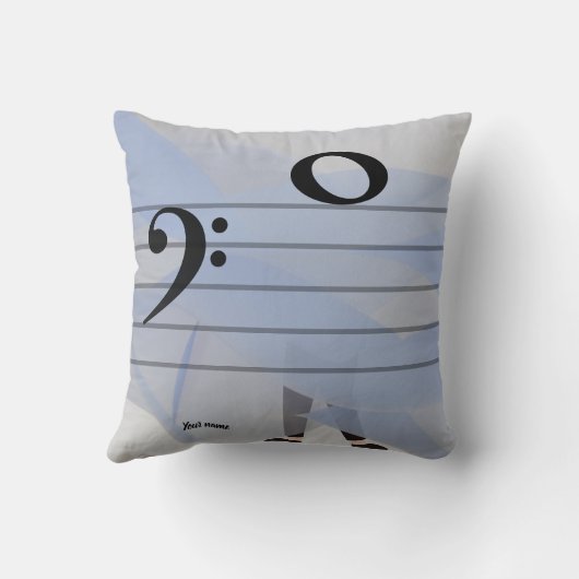 Full Note Dreamer  クッション (裏面)