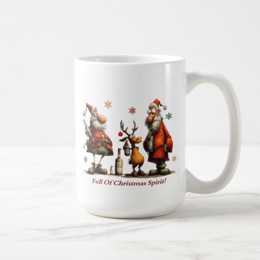 Full Of Christmas Spirit Mug コーヒーマグカップ (右)