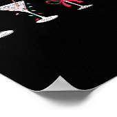 Full Of Holiday Srit Christmas Drinks Martini Tail ポスター (角)
