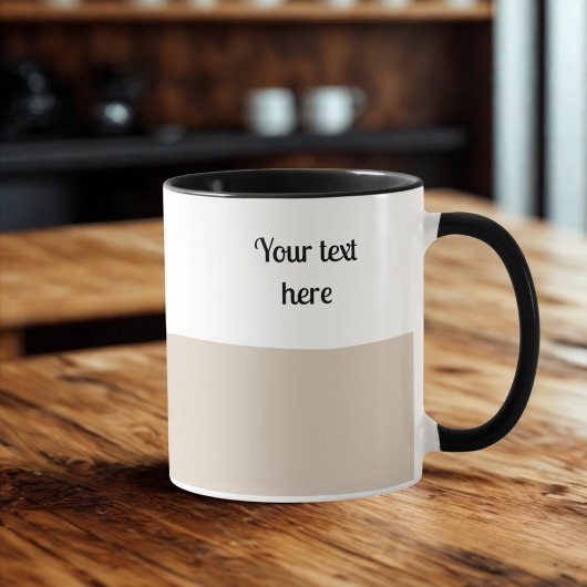 “Full of It” Mug – Earl grey Look – Add Your text マグカップ