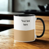 “Full of It” Mug light Roast Look - Add Your text マグカップ