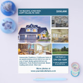 Full Page 2 Sided House For Sale Flyer with Photos チラシ (シングル)
