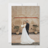 Full Page Two Photo Newlywed Merry Christmas Card シーズンカード (正面)