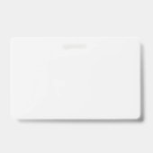 Full Pattern Neon Pink ID Badge – Customizable バッジ (裏面)