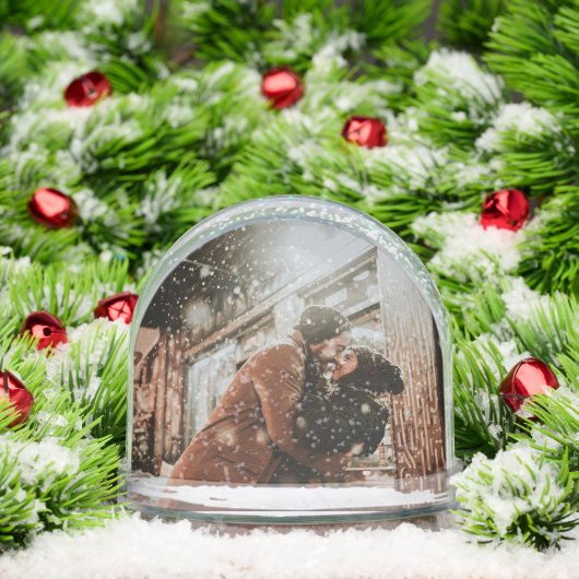 Full Photo Custom Christmas Greetings Elegant (クリスマス)