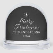 Full Photo Custom Christmas Greetings Elegant (裏面)