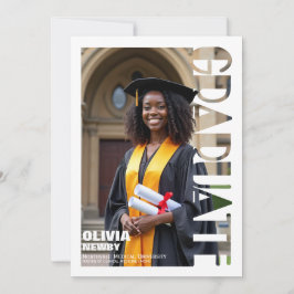 🎓Full‑Photo Graduation Party 招待状