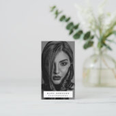 Full Photo Photography Business Logo Website 名刺 (スタンド正面)