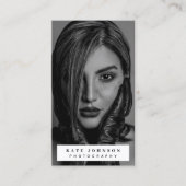 Full Photo Photography Business Logo Website 名刺 (正面)