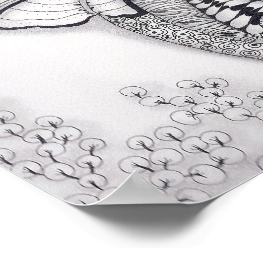 Full Size Elephant ポスター (角)