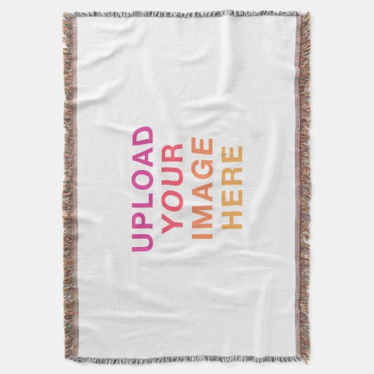 Full Size Image Blank スローブランケット (正面縦)