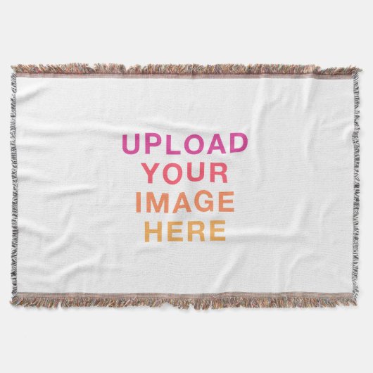 Full Size Image Blank スローブランケット (正面)