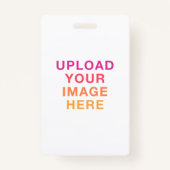 Full Size Image Blank バッジ (正面)