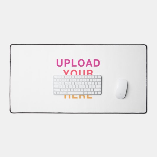 Full Size Image Logo Blank White デスクマット (キーボード&マウス)