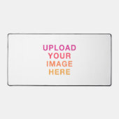 Full Size Image Logo Blank White デスクマット (正面)