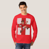 Full Sprint Victory Cheerful Rugby Hero Tシャツ (正面フル)