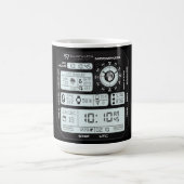 Full Stack Developer Dashboard Mug コーヒーマグカップ (中央)
