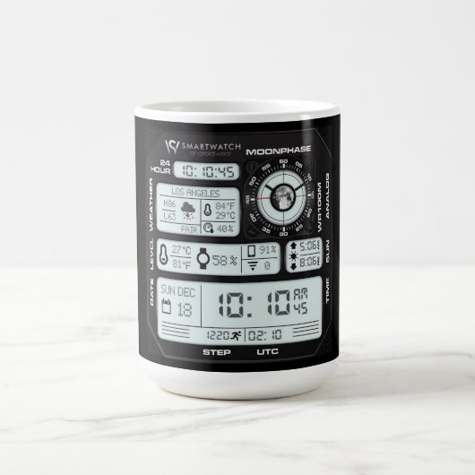 Full Stack Developer Dashboard Mug コーヒーマグカップ (中央)