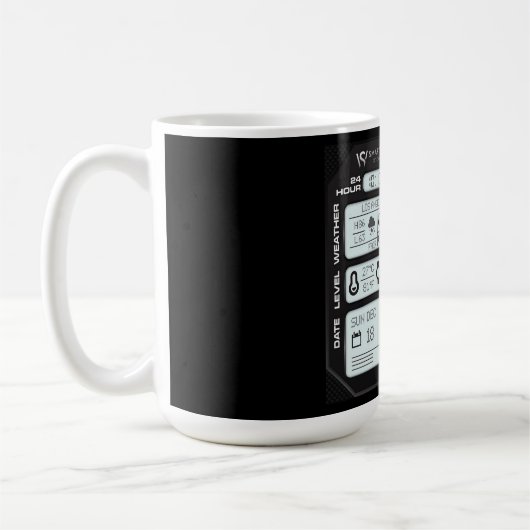Full Stack Developer Dashboard Mug コーヒーマグカップ (左)