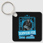 Full-Stack Developer Software Engineer Monkeyおもしろい キーホルダー (正面)