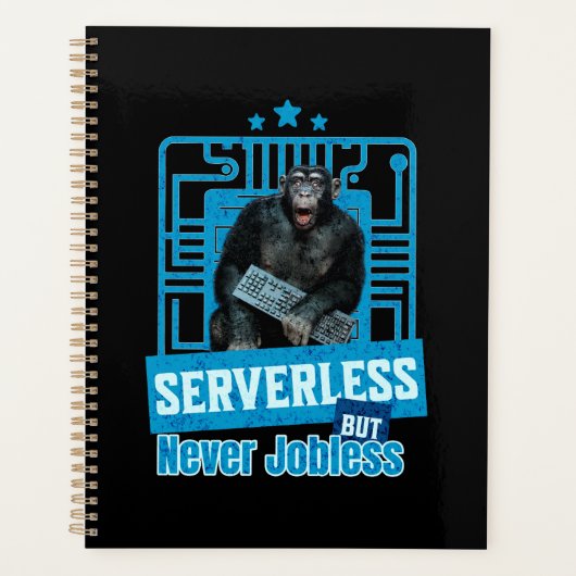 Full-Stack Developer Software Engineer Monkeyおもしろい プランナー手帳 (正面)