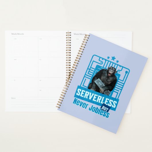 Full-Stack Developer Software Engineer Monkey Fun プランナー手帳 (ディスプレー)