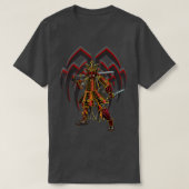 FULL SUITED SAMURAI JAPANESE WARRIOR Tシャツ (デザイン正面)