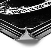 Full Throttle Gym Poster – Hustle For The Muscle F ポスター (角)