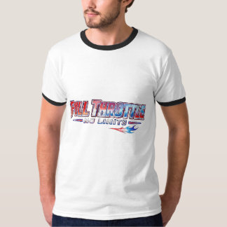 Full Throttle No Limits 愛国レーシングTシャツ | Tシャツ