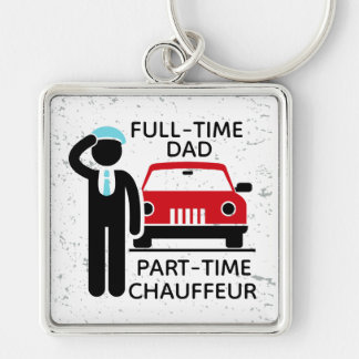 Full-Time Dad Part-Time Chauffeur Busy Dad キーホルダー