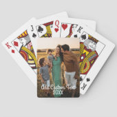 Full Vertical Photo - Script Custom Text  トランプ (裏面)