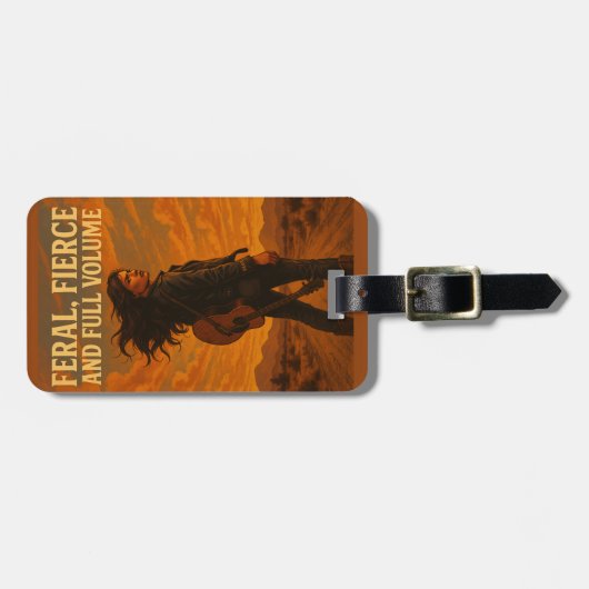 Full volume ラゲッジタグ (正面横)