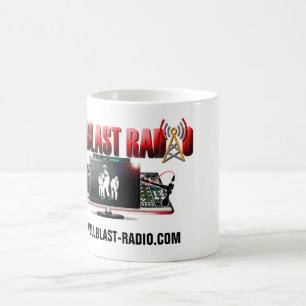 Fullblastの無線の白いマグ コーヒーマグカップ