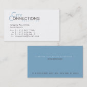 FullertonのためのCCRNYカードテンプレート 名刺 (正面/裏面)