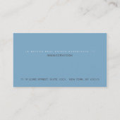 FullertonのためのCCRNYカードテンプレート 名刺 (裏面)