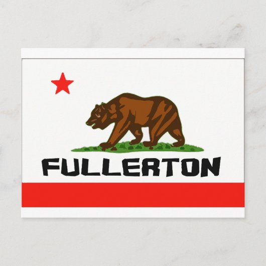 Fullerton,Ca - – 製品 ポストカード (正面)