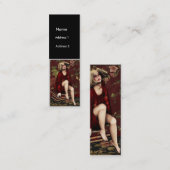 FullFigureLady スキニー名刺 (正面/裏面)