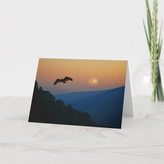 fullmoonのワシの上昇 カード (正面)